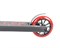 ATEOX 120 мм Alu (черный/красный) Колесо для самоката WP-102 BLACK-RED